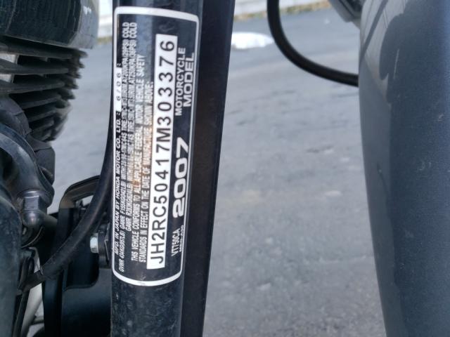 2007 HONDA VT750 JH2RC50417M303376
