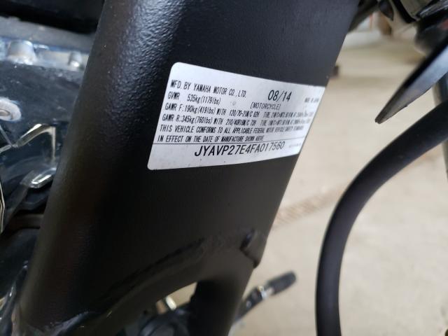 2015 YAMAHA XV1900 CU JYAVP27E4FA017560