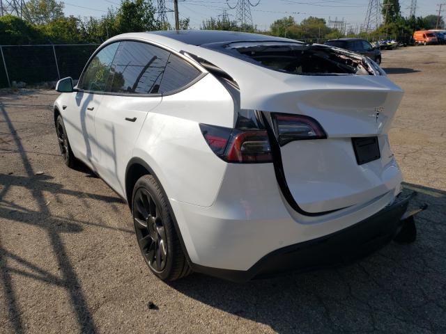 2021 TESLA MODEL Y 5YJYGDEE4MF254375