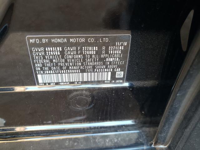 2019 ACURA RLX TECHNO JH4KC1F59KC000085