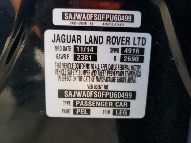2015 JAGUAR XF 2.0T PR SAJWA0FS0FPU60499