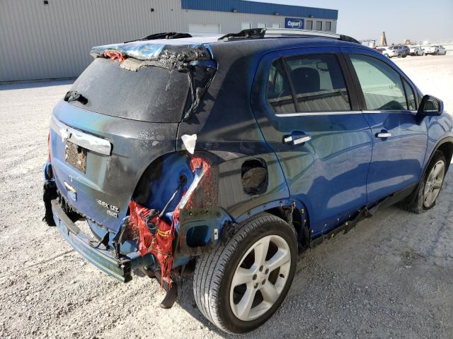 2016 CHEVROLET TRAX LTZ KL7CJRSB9GB536261