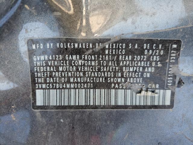 2021 VOLKSWAGEN JETTA S - 3VWC57BU4MM002471