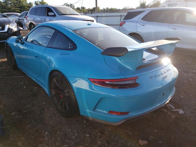 VIN WP0AC2A92JS176767 2018 Porsche 911, GT3 no.3