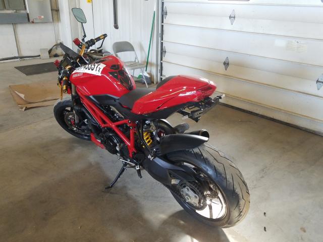 2015 DUCATI STREETFIGH ZDM11BMV2FB018438