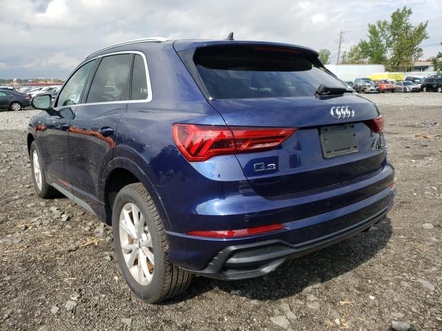 VIN WA1DECF32M1013333 2021 AUDI Q3 no.3