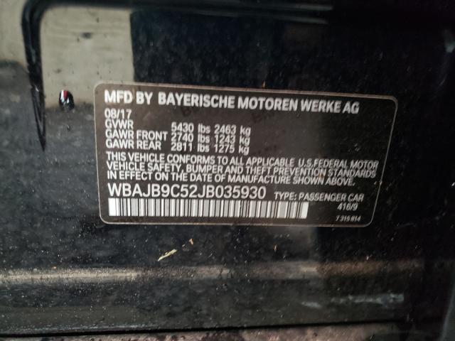 2018 BMW M550XI WBAJB9C52JB035930