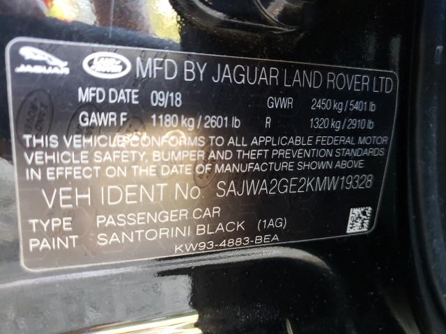 2019 JAGUAR XJL SAJWA2GE2KMW19328