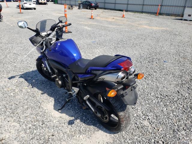 2007 YAMAHA FZ6 SHG JYARJ13E37A002665