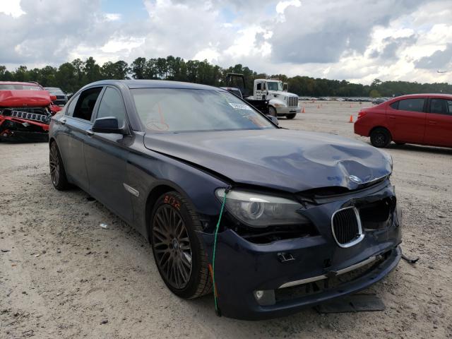 Salvage cars for sale from Copart Houston, TX: 2009 BMW 750 LI
