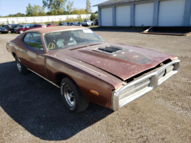 1973 DODGE CHARGER en venta MI - FLINT | Wed. Dec 15, 2021 - Copart EEUU