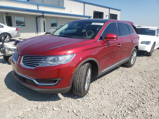 2016 LINCOLN MKX SELECT 2LMPJ6KRXGBL20543