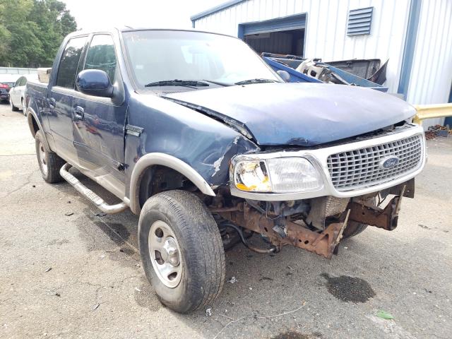 Salvage cars for sale from Copart Shreveport, LA: 2002 Ford F150 Super