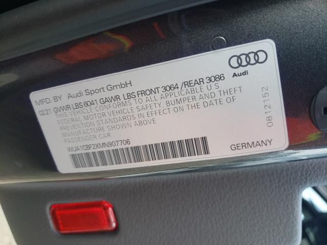 2021 AUDI RS6 WUA1CBF2XMN907706