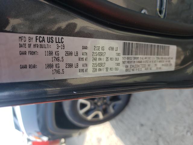 2019 JEEP COMPASS TR 3C4NJDDBXKT733331