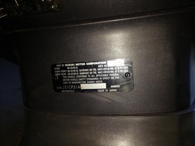 2008 SUZUKI AN650 JS1CP51A682100921