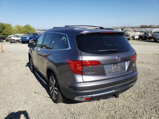 2017 HONDA PILOT ELIT 5FNYF6H05HB046333