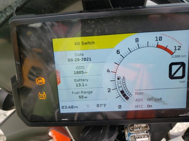 2021 KTM 890 ADVENT VBKTR6407MM805538