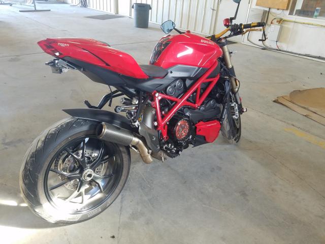 2015 DUCATI STREETFIGH ZDM11BMV2FB018438