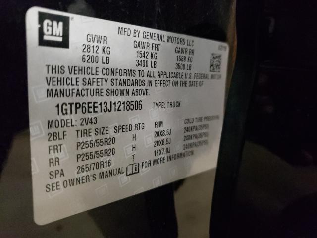 2018 GMC CANYON DEN 1GTP6EE13J1218506