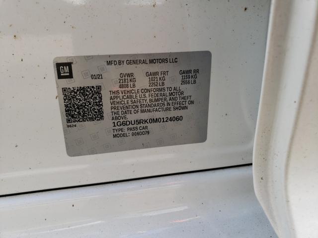 2021 CADILLAC CT5 SPORT 1G6DU5RK0M0124060