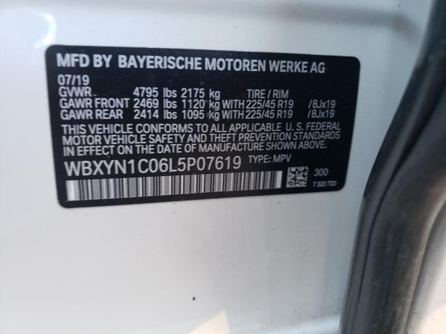 2020 BMW X2 M35I WBXYN1C06L5P07619