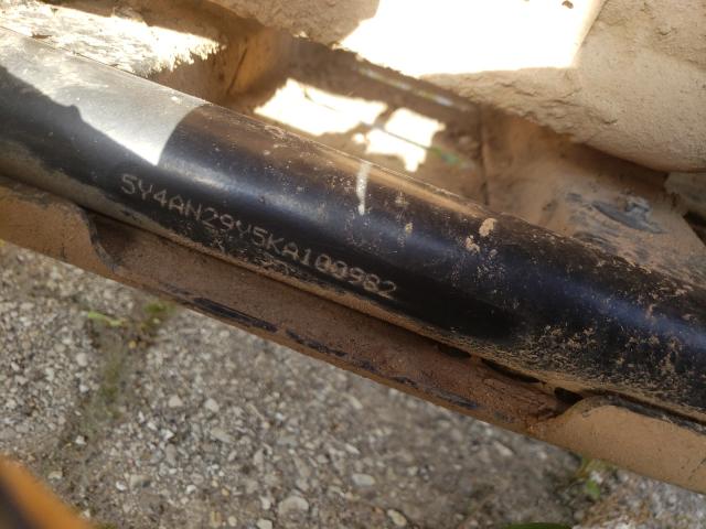 2019 YAMAHA YXZ1000 5Y4AN29Y5KA100982
