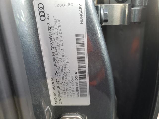 2015 AUDI A3 WAUBFGFF9F1006360