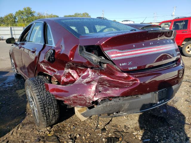 2017 LINCOLN MKZ SELECT 3LN6L5D9XHR636097