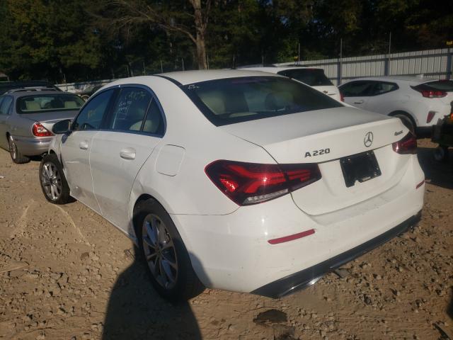 2019 MERCEDES-BENZ A 220 4MAT WDD3G4FB0KW018237