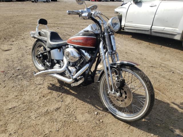 Salvage cars for sale from Copart Des Moines, IA: 2005 Harley-Davidson Fxstsi