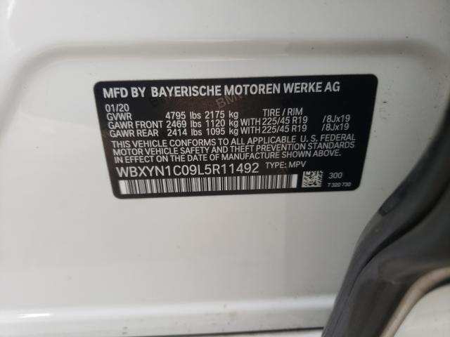 2020 BMW X2 M35I WBXYN1C09L5R11492