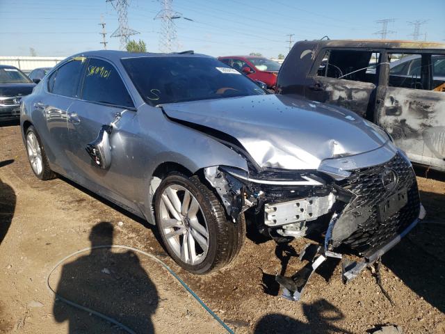 Salvage cars for sale at Elgin, IL auction: 2021 Lexus IS 300