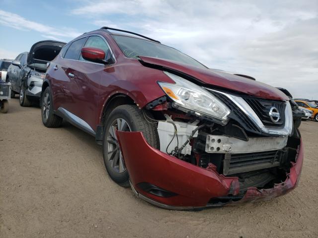 Salvage cars for sale from Copart Brighton, CO: 2016 Nissan Murano S