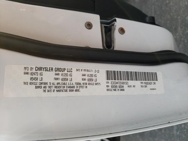 2012 DODGE CHARGER PO 2C3CDXAT2CH201521