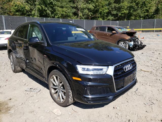 Salvage cars for sale from Copart Waldorf, MD: 2018 Audi Q3 Premium