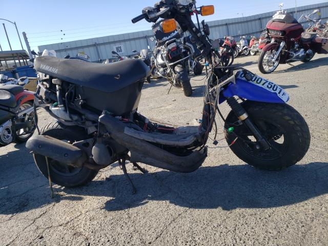 Salvage motorcycles for sale at Martinez, CA auction: 2005 Yamaha YW50 AP ZU