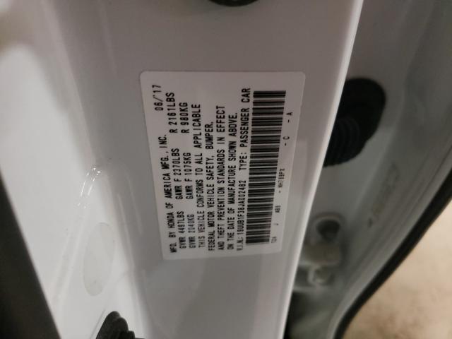 2018 ACURA TLX 19UUB1F38JA002482
