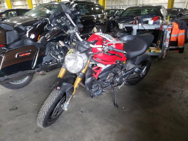 2016 DUCATI MONSTER 12 ZDM1RBSW7GB016562
