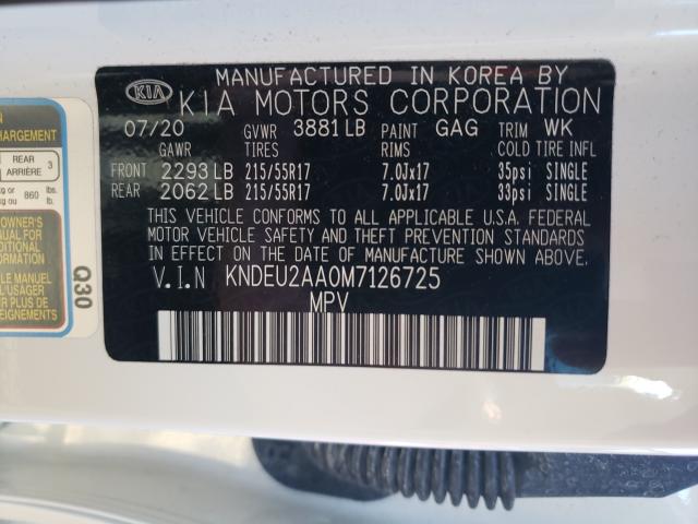 2021 KIA SELTOS S KNDEU2AA0M7126725