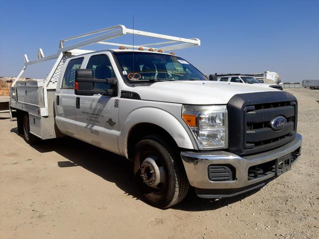Salvage cars for sale from Copart Fresno, CA: 2016 Ford F350 Super