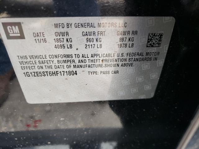 2017 CHEVROLET 1500 454SS 1G1ZE5ST6HF171804