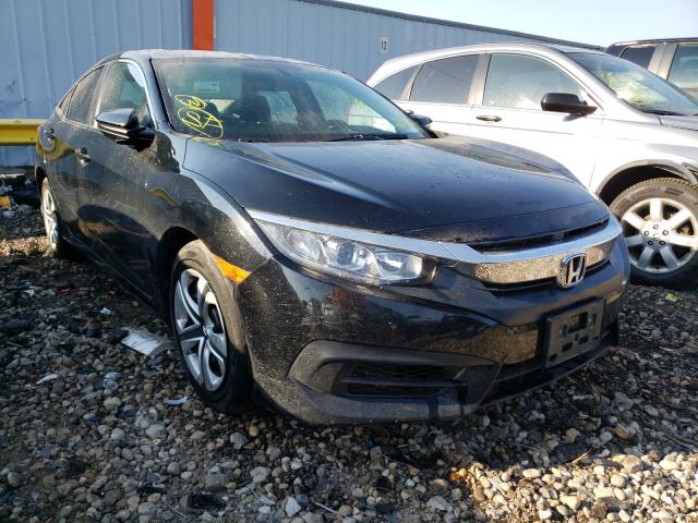 Salvage cars for sale at Cudahy, WI auction: 2016 Honda Civic LX
