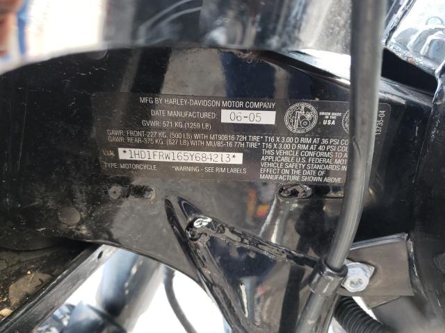 2005 HARLEY-DAVIDSON FLHRCI 1HD1FRW165Y684213