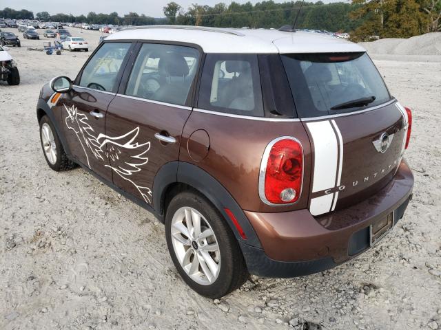 2013 MINI COOPER COU WMWZB3C57DWR36045