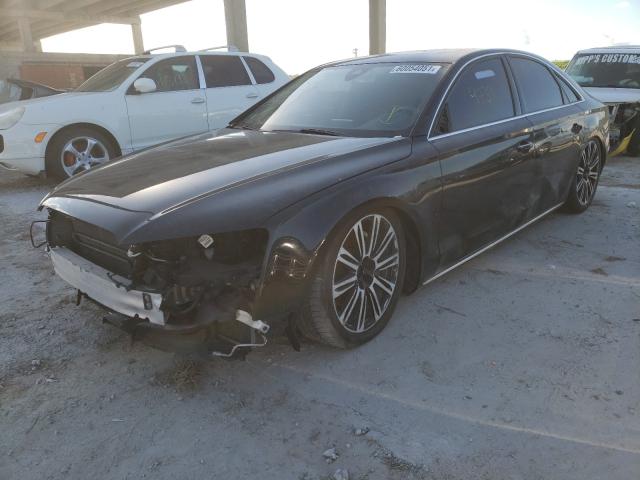 2013 AUDI A8 QUATTRO WAUAGAFD5DN013025