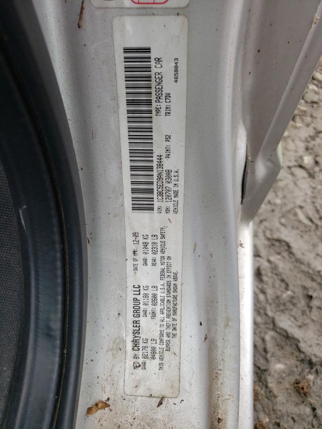 2010 CHRYSLER SEBRING 1C3BC5ED9AN138444