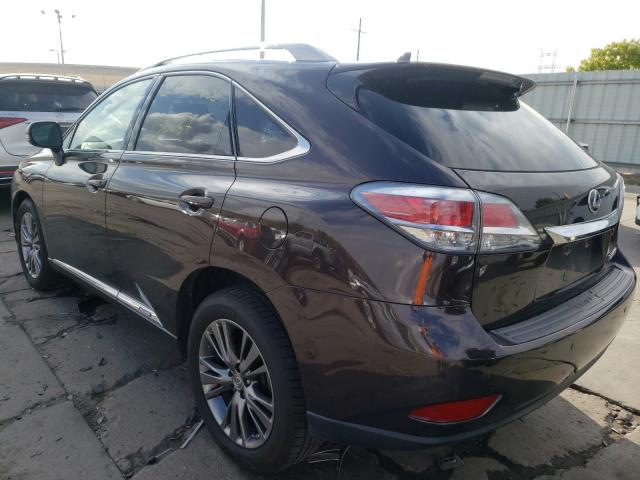 2013 LEXUS RX 450 JTJBC1BA1D2067015