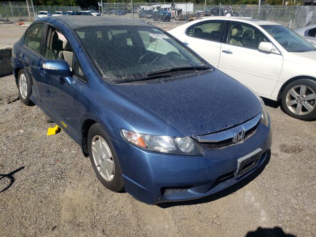 Salvage cars for sale from Copart Baltimore, MD: 2009 Honda Civic Hybrid
