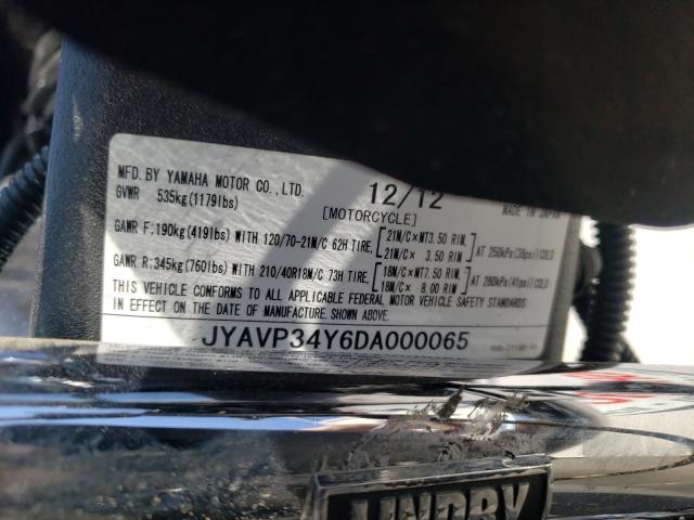 2013 YAMAHA XV1900 CUC JYAVP34Y6DA000065